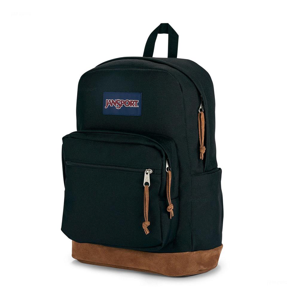 JanSport Right Pack School Backpacks Black | Ireland_JS019