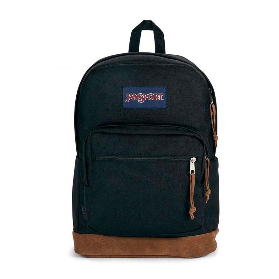 JanSport Right Pack School Backpacks Black | Ireland_JS019