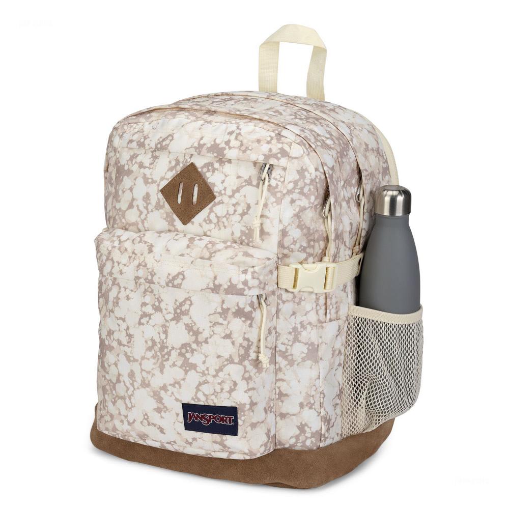 JanSport SUEDE CAMPUS Laptop Backpacks Beige | Ireland_JS362