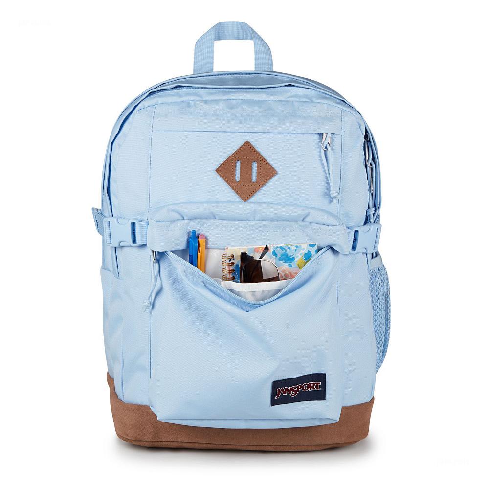 JanSport SUEDE CAMPUS Laptop Backpacks Blue | Ireland_JS517