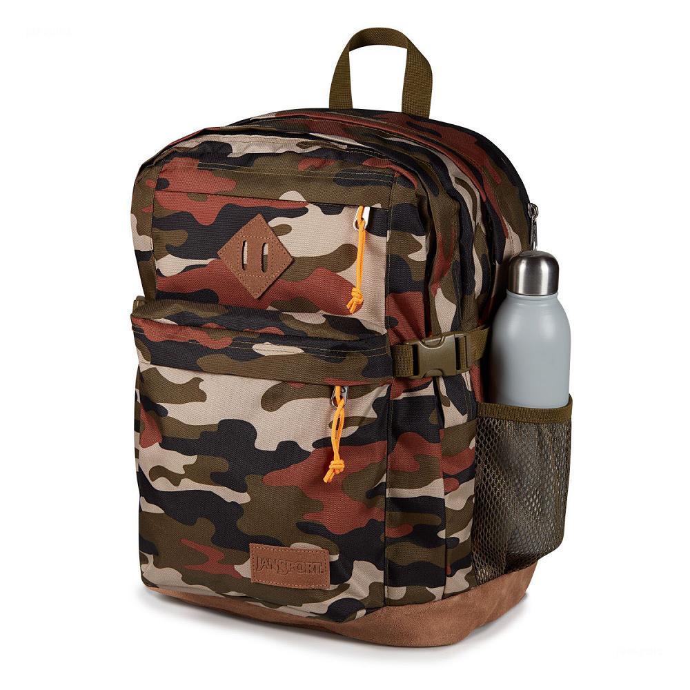 JanSport SUEDE CAMPUS Laptop Backpacks Camo | Ireland_JS074