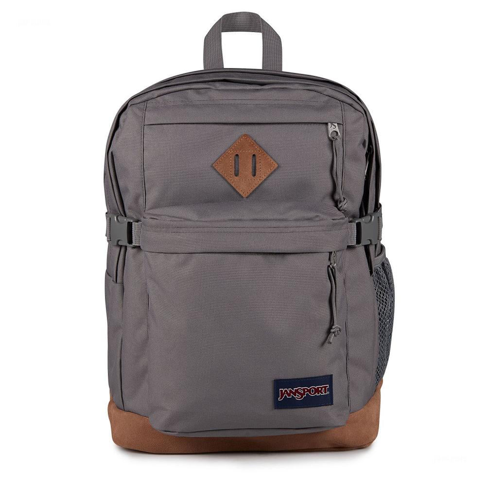 JanSport SUEDE CAMPUS Laptop Backpacks Deep Grey | Ireland_JS451