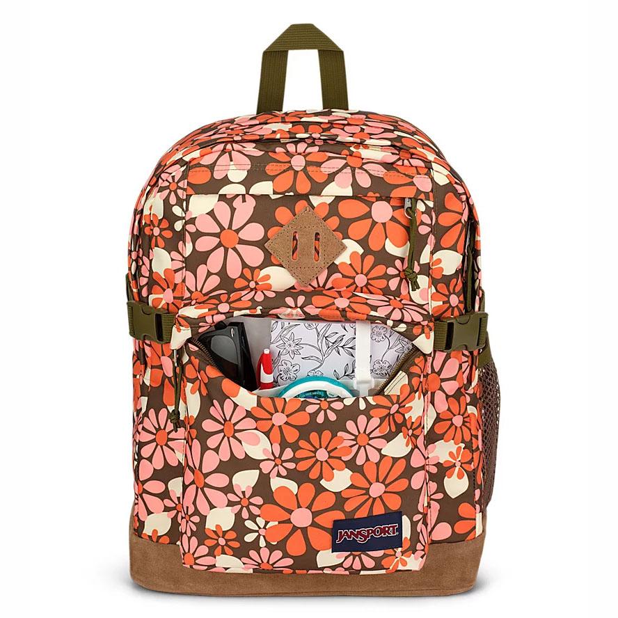 JanSport SUEDE CAMPUS Laptop Backpacks Orange | Ireland_JS137