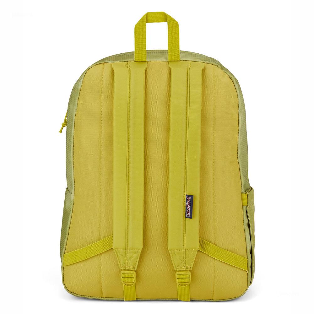 JanSport SUPERBREAK PLUS FX Laptop Backpacks Green | Ireland_JS433