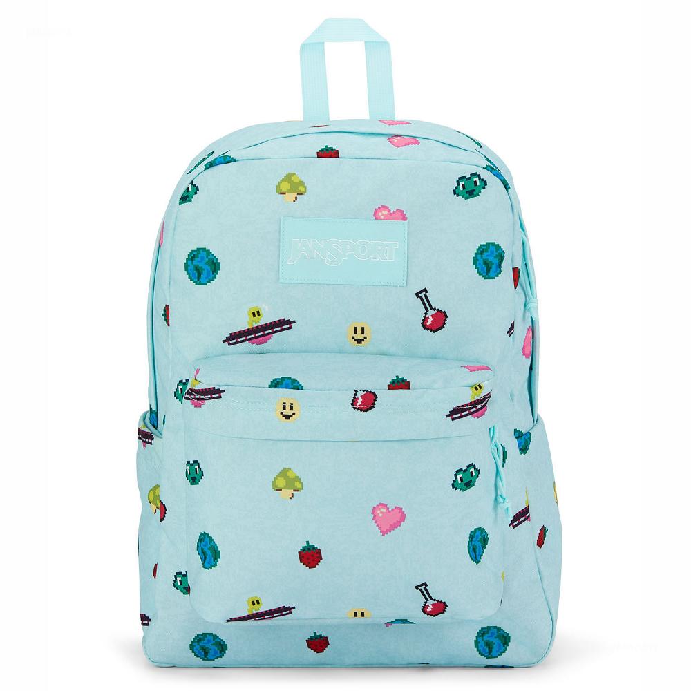 JanSport SUPERBREAK® + BIG BREAK School Backpacks Blue | Ireland_JS344