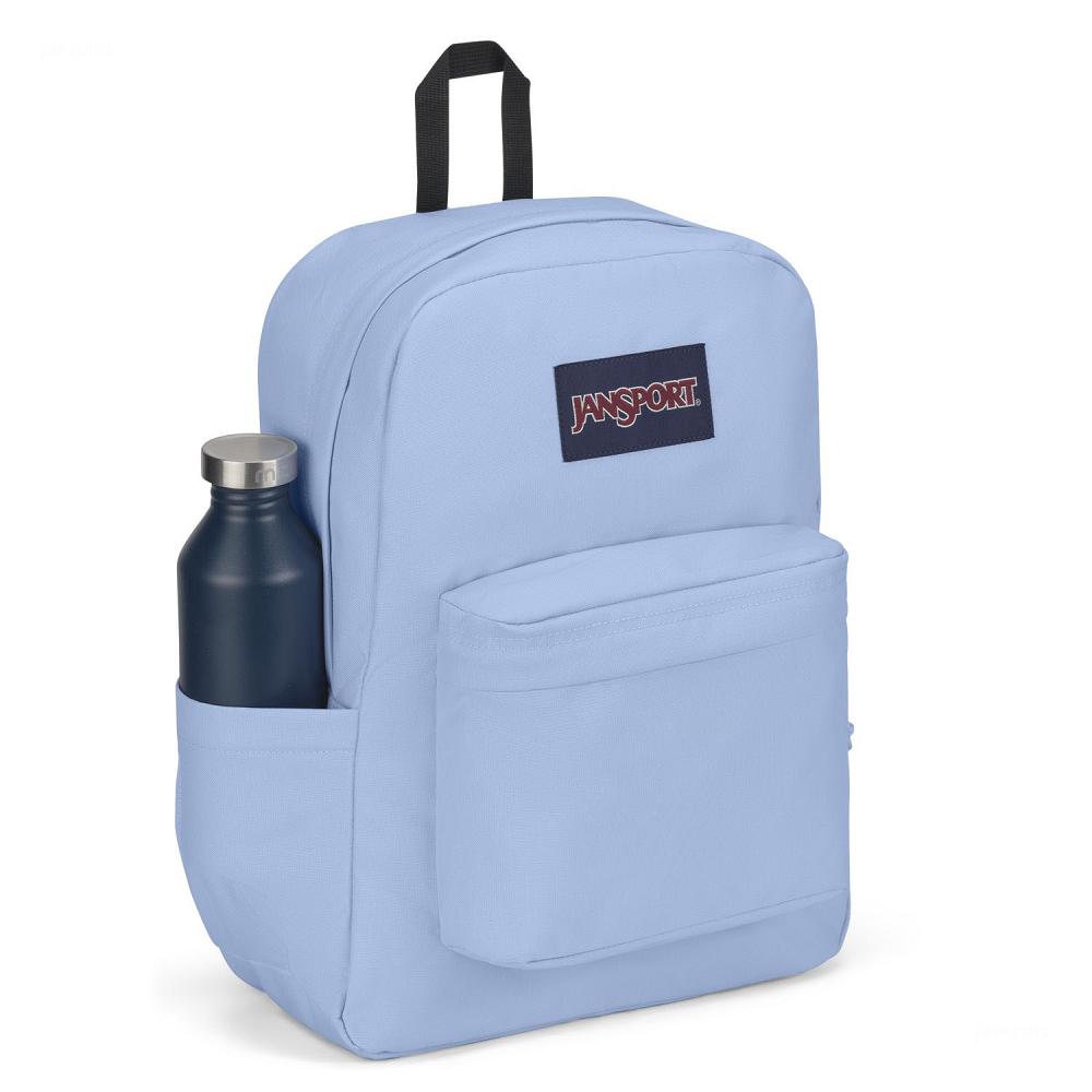 JanSport SuperBreak® Plus Laptop Backpacks Light Blue | Ireland_JS036