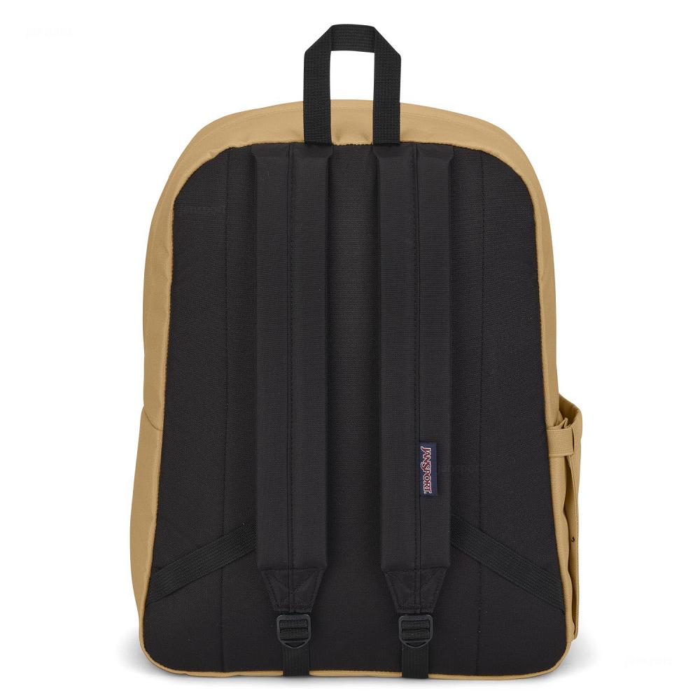 JanSport SuperBreak® Plus Laptop Backpacks Khaki | Ireland_JS046