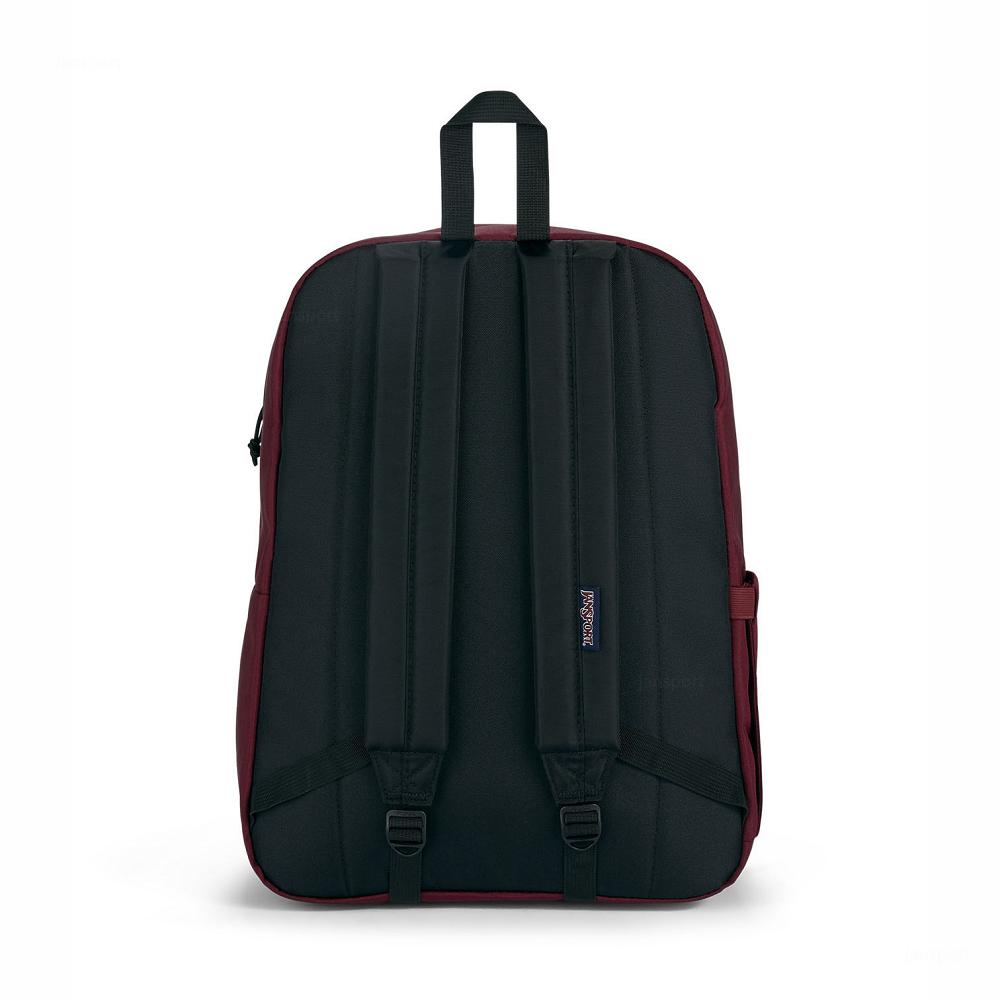 JanSport SuperBreak® Plus Laptop Backpacks Burgundy | Ireland_JS096