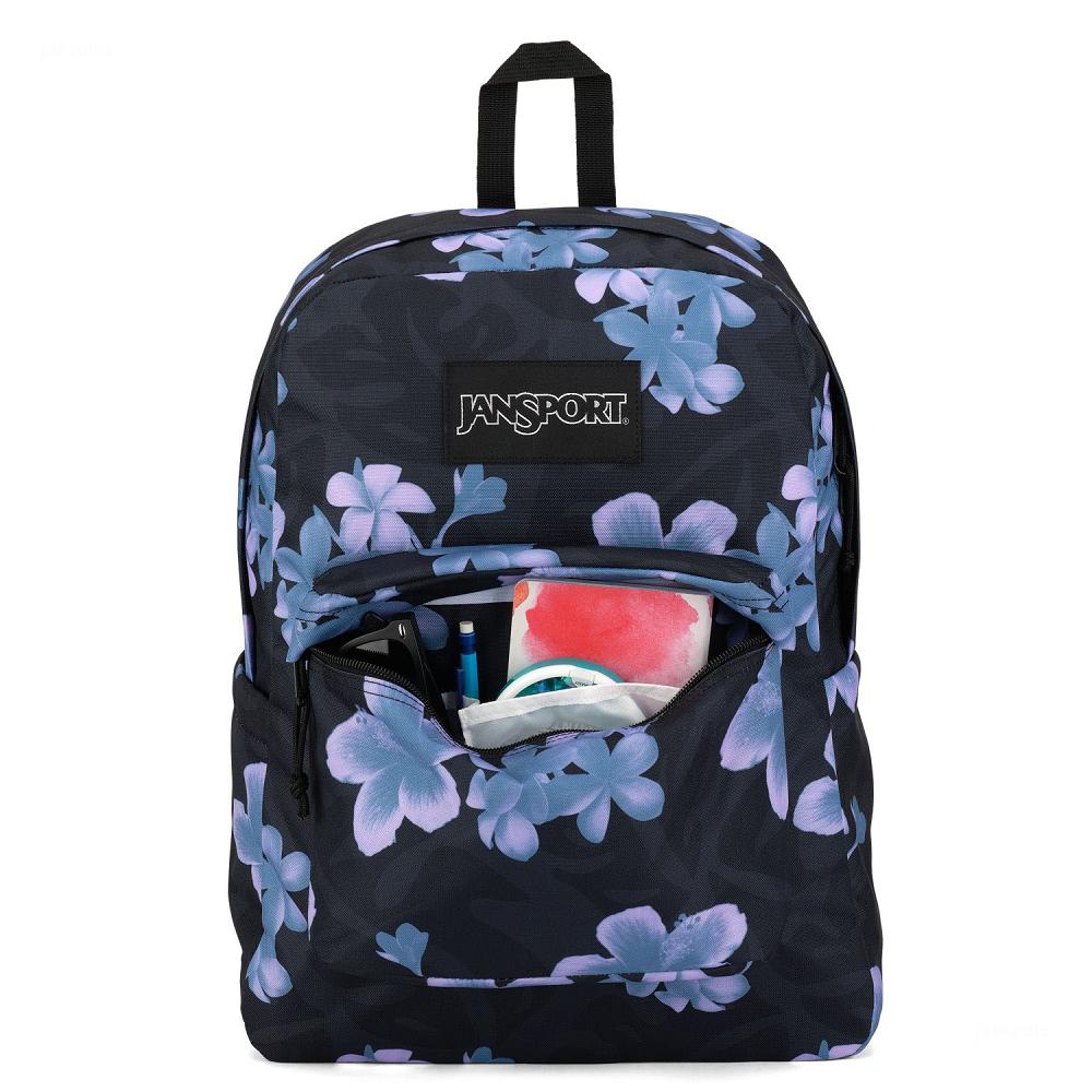 JanSport SuperBreak® Plus Laptop Backpacks Navy | Ireland_JS139