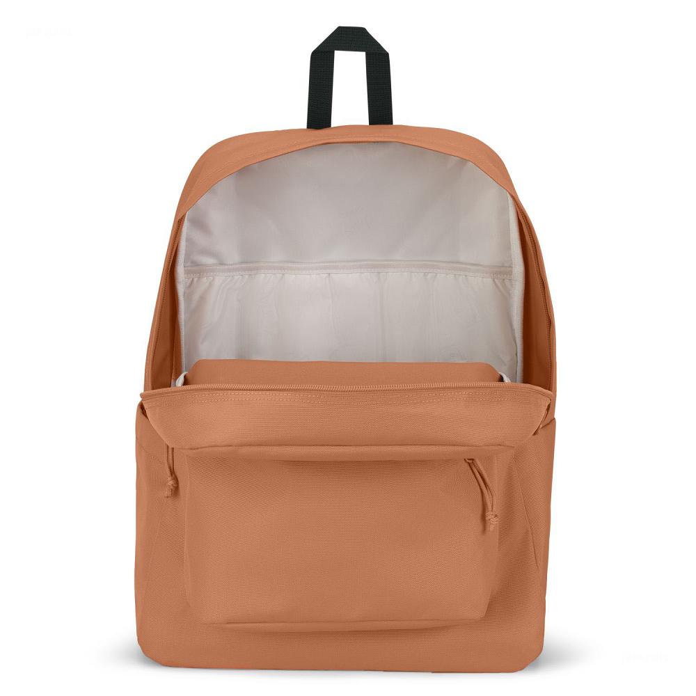 JanSport SuperBreak® Plus Laptop Backpacks Orange | Ireland_JS166