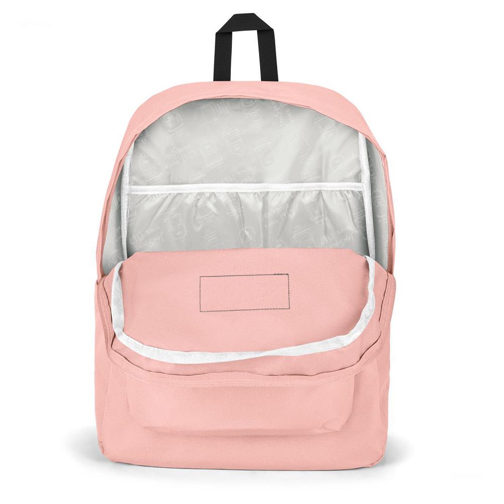 JanSport SuperBreak® Plus Laptop Backpacks Rose | Ireland_JS167