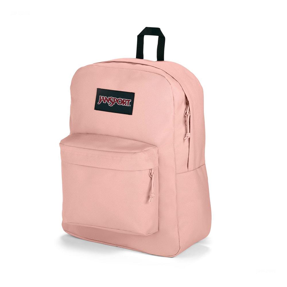 JanSport SuperBreak® Plus Laptop Backpacks Rose | Ireland_JS167