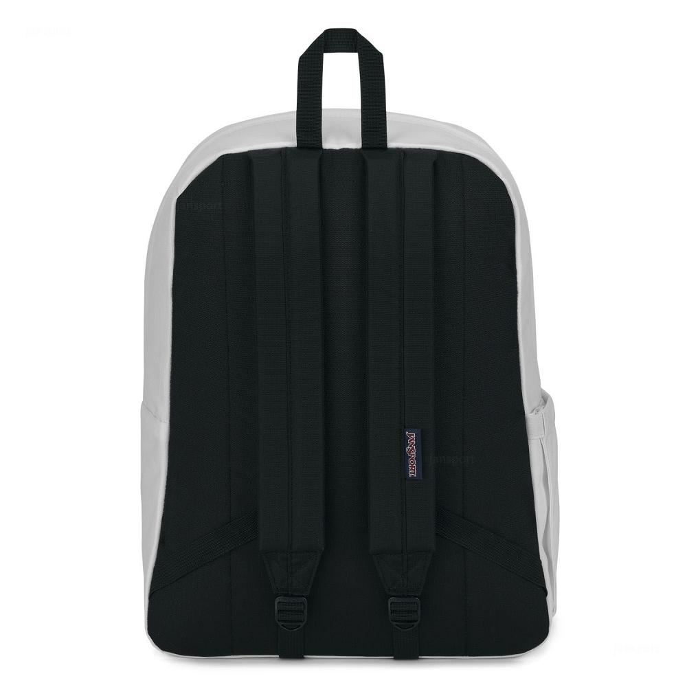 JanSport SuperBreak® Plus Laptop Backpacks White | Ireland_JS185