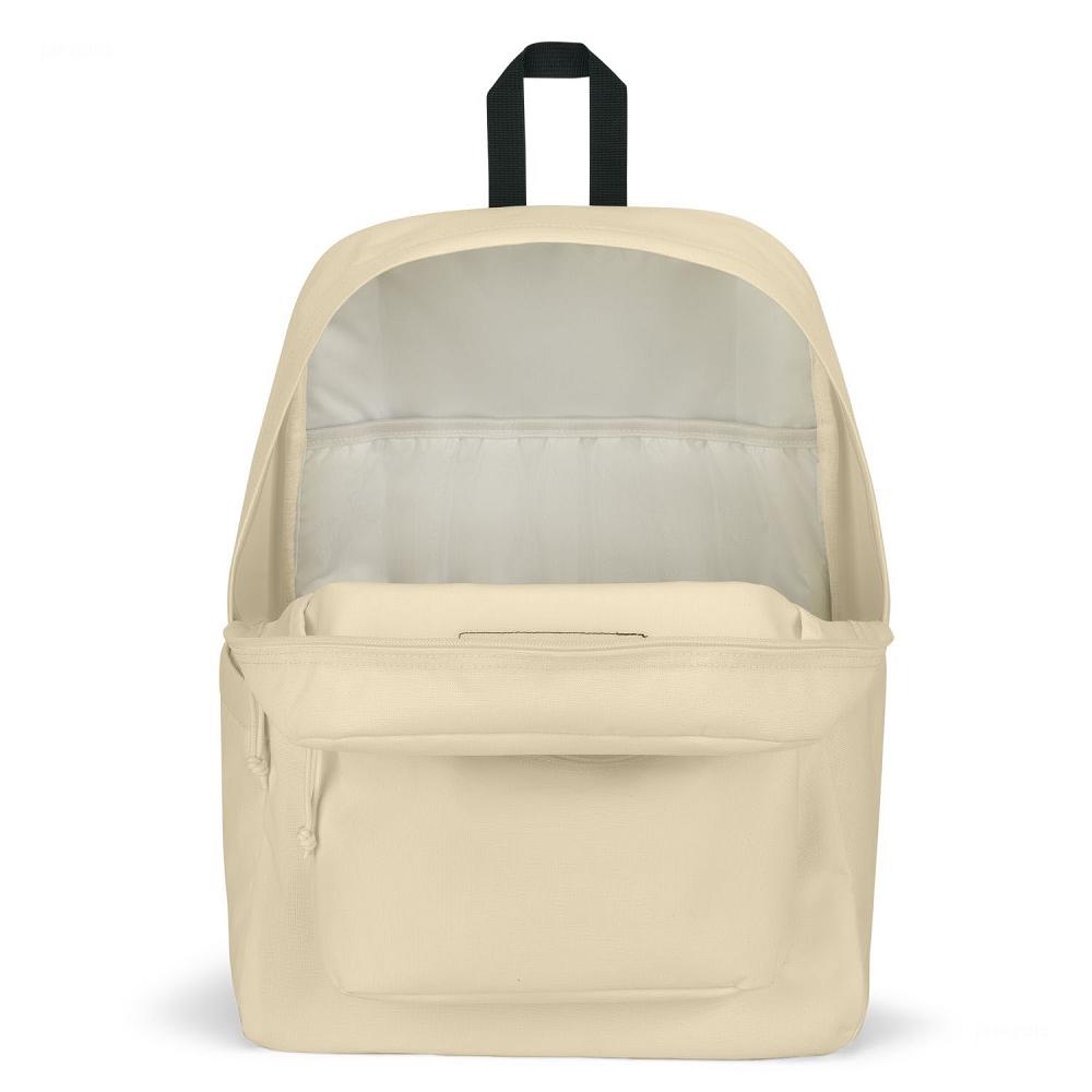 JanSport SuperBreak® Plus Laptop Backpacks Beige | Ireland_JS207