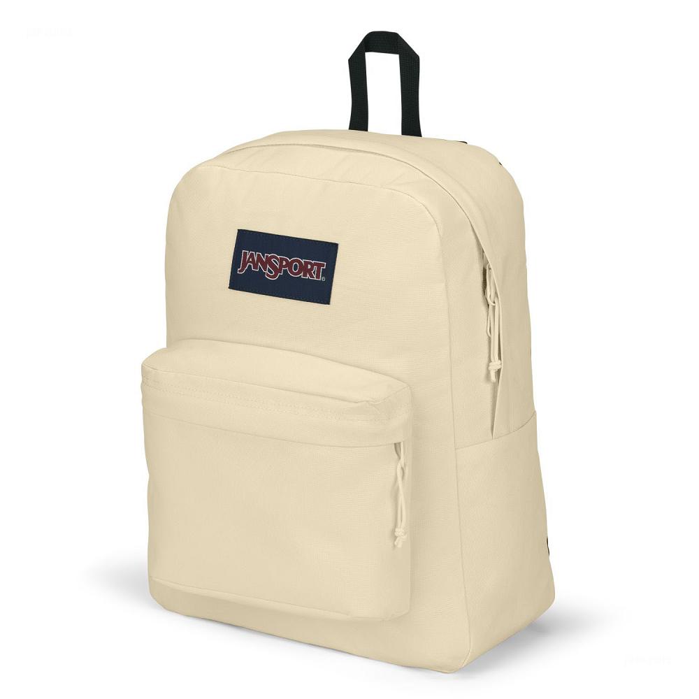 JanSport SuperBreak® Plus Laptop Backpacks Beige | Ireland_JS207