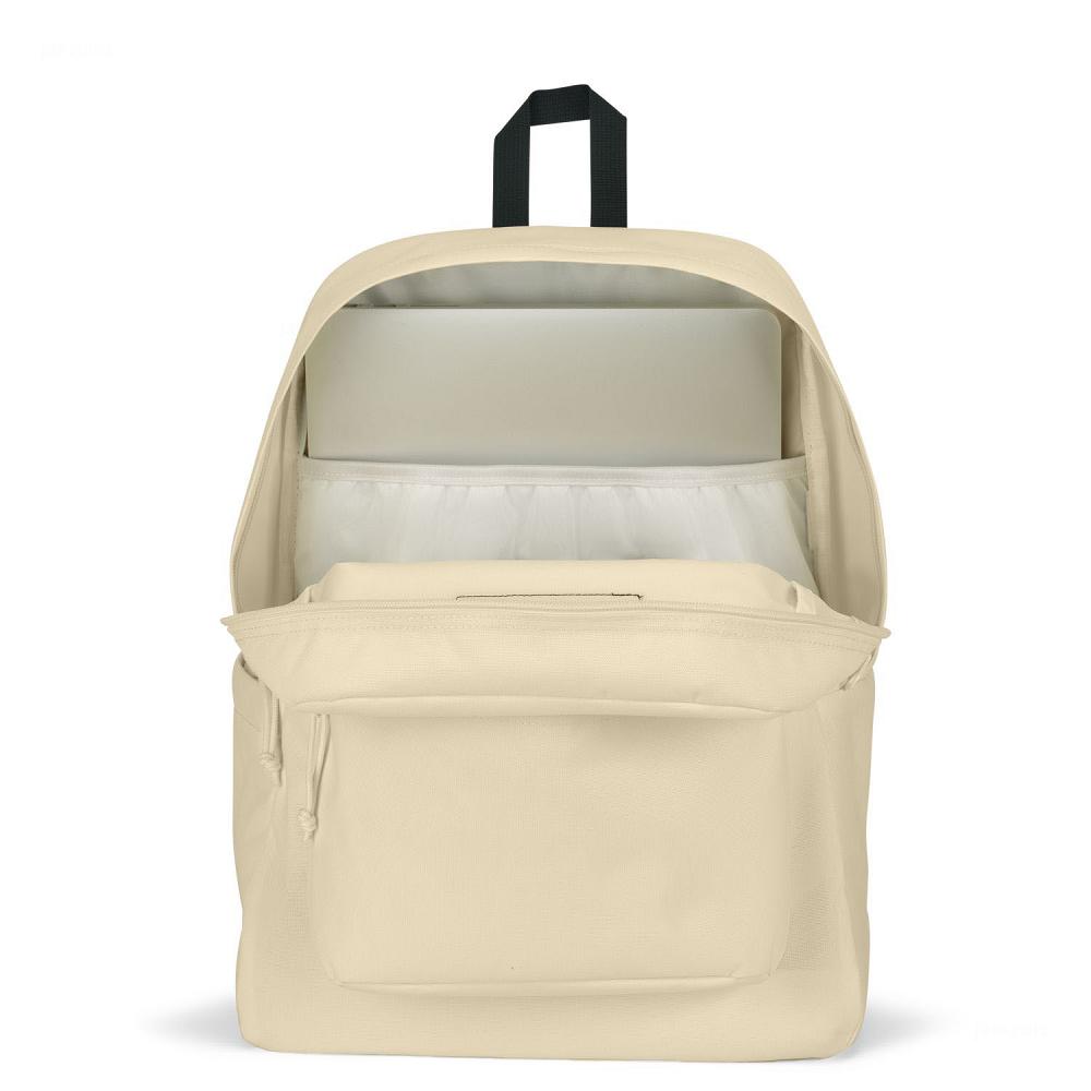 JanSport SuperBreak® Plus Laptop Backpacks Beige | Ireland_JS207