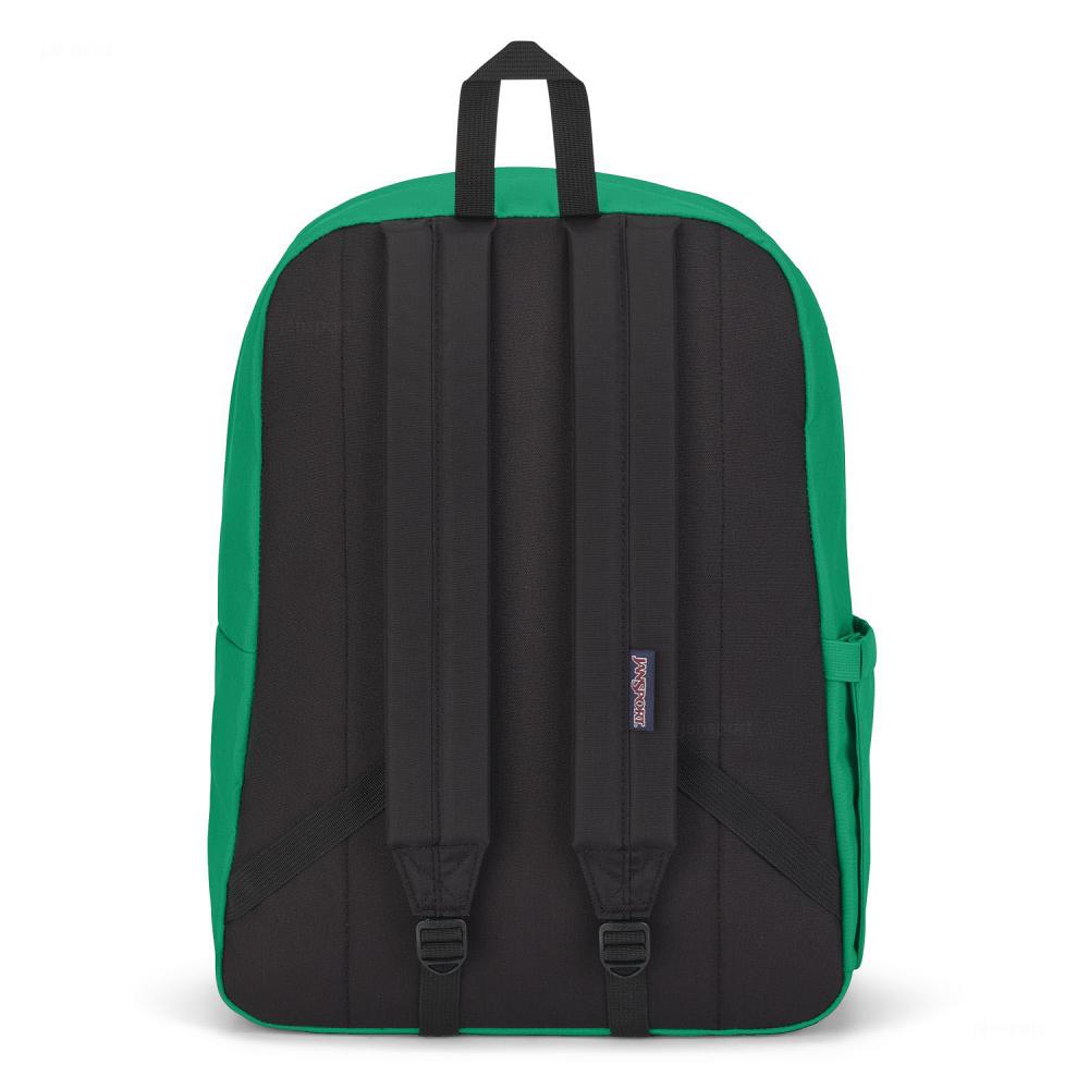 JanSport SuperBreak® Plus Laptop Backpacks Green | Ireland_JS212