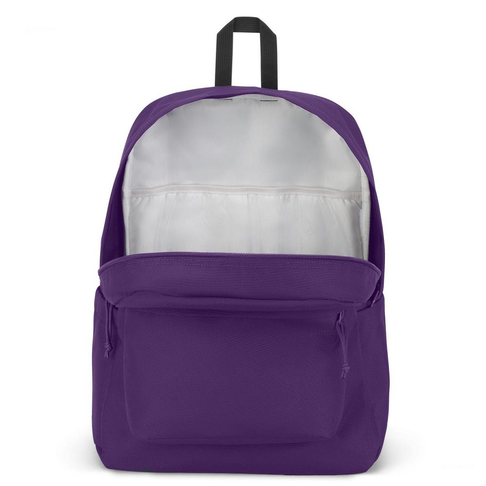 JanSport SuperBreak® Plus Laptop Backpacks Purple | Ireland_JS224