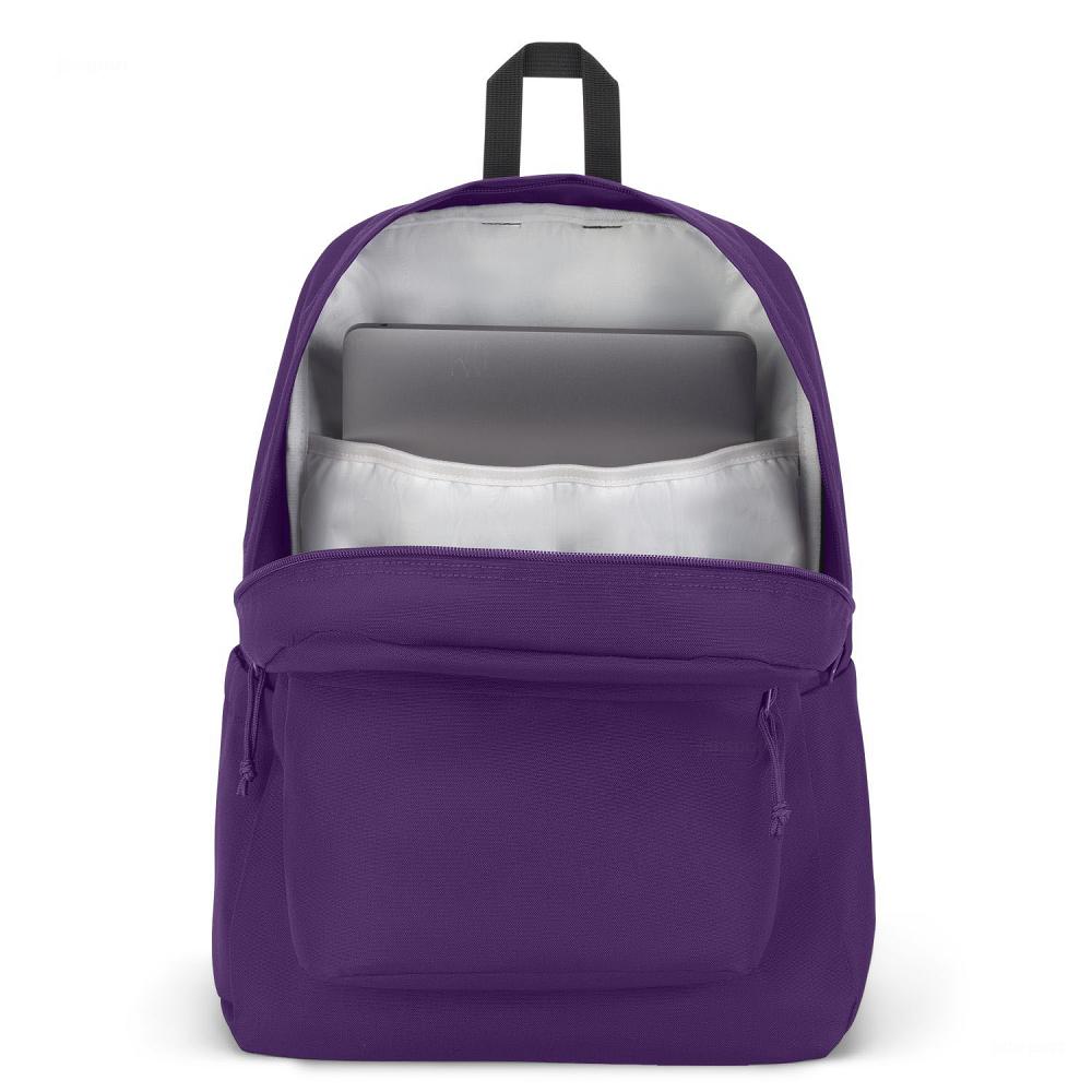 JanSport SuperBreak® Plus Laptop Backpacks Purple | Ireland_JS224