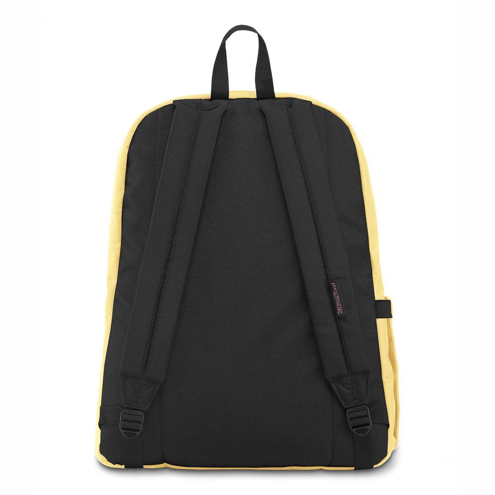 JanSport SuperBreak® Plus Laptop Backpacks Yellow | Ireland_JS288