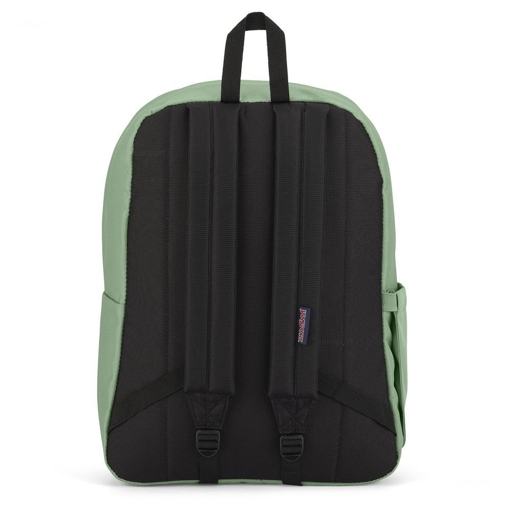 JanSport SuperBreak® Plus Laptop Backpacks Green | Ireland_JS304