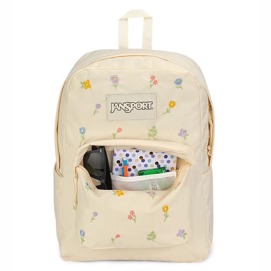 JanSport SuperBreak® Plus Laptop Backpacks Beige | Ireland_JS310