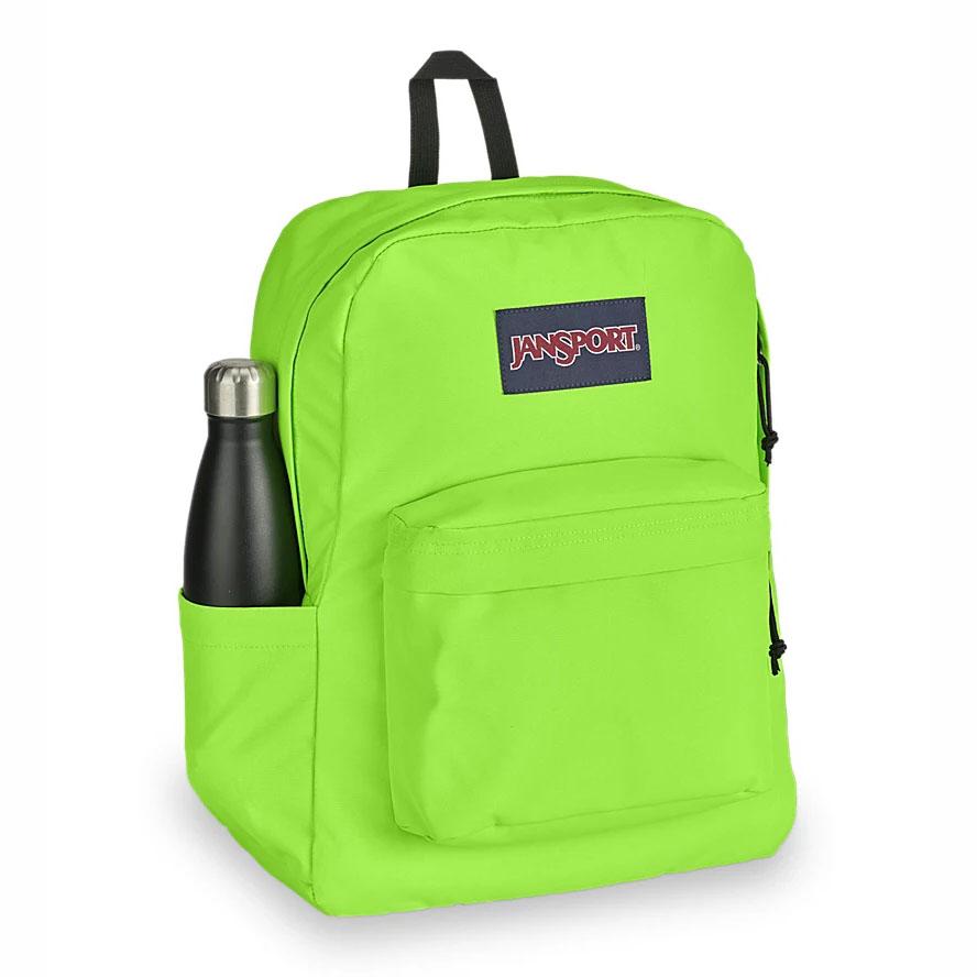 JanSport SuperBreak® Plus Laptop Backpacks Green | Ireland_JS311