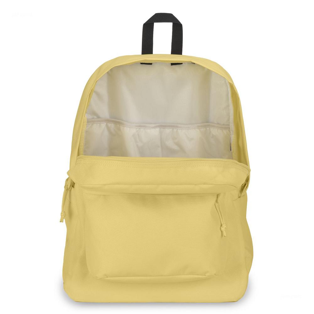 JanSport SuperBreak® Plus Laptop Backpacks Yellow | Ireland_JS318