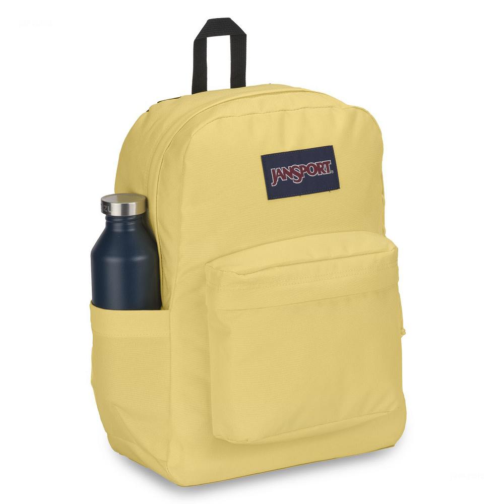 JanSport SuperBreak® Plus Laptop Backpacks Yellow | Ireland_JS318