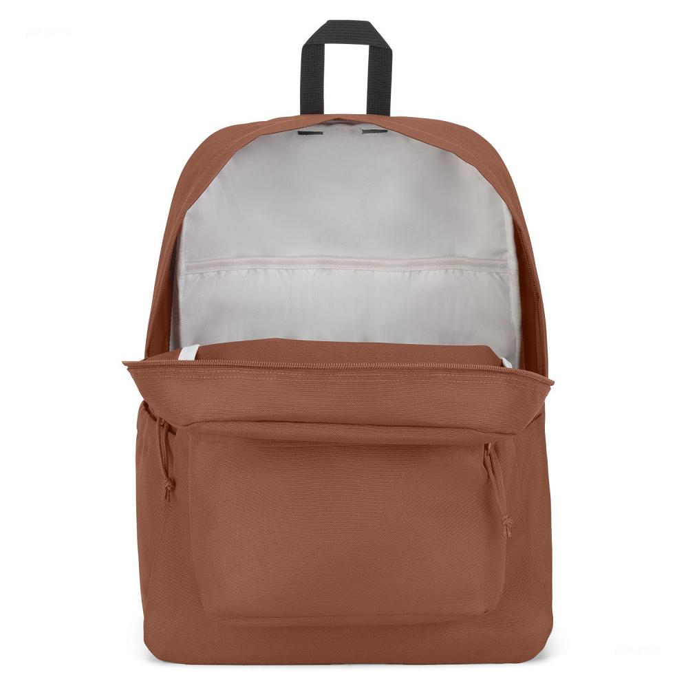 JanSport SuperBreak® Plus Laptop Backpacks Brown | Ireland_JS375