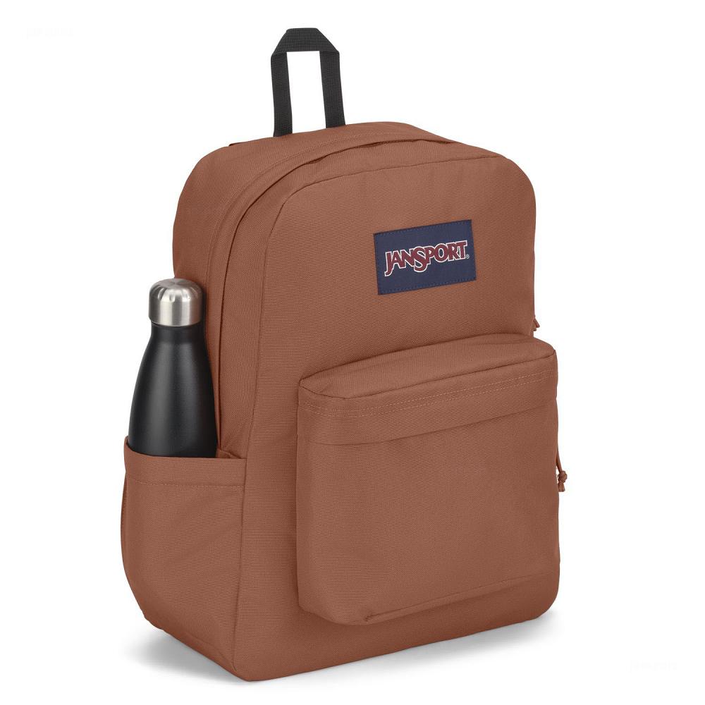 JanSport SuperBreak® Plus Laptop Backpacks Brown | Ireland_JS375