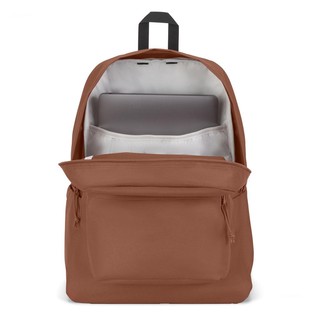 JanSport SuperBreak® Plus Laptop Backpacks Brown | Ireland_JS375