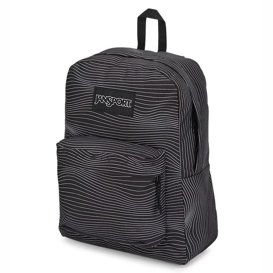 JanSport SuperBreak® Plus Laptop Backpacks Black | Ireland_JS410