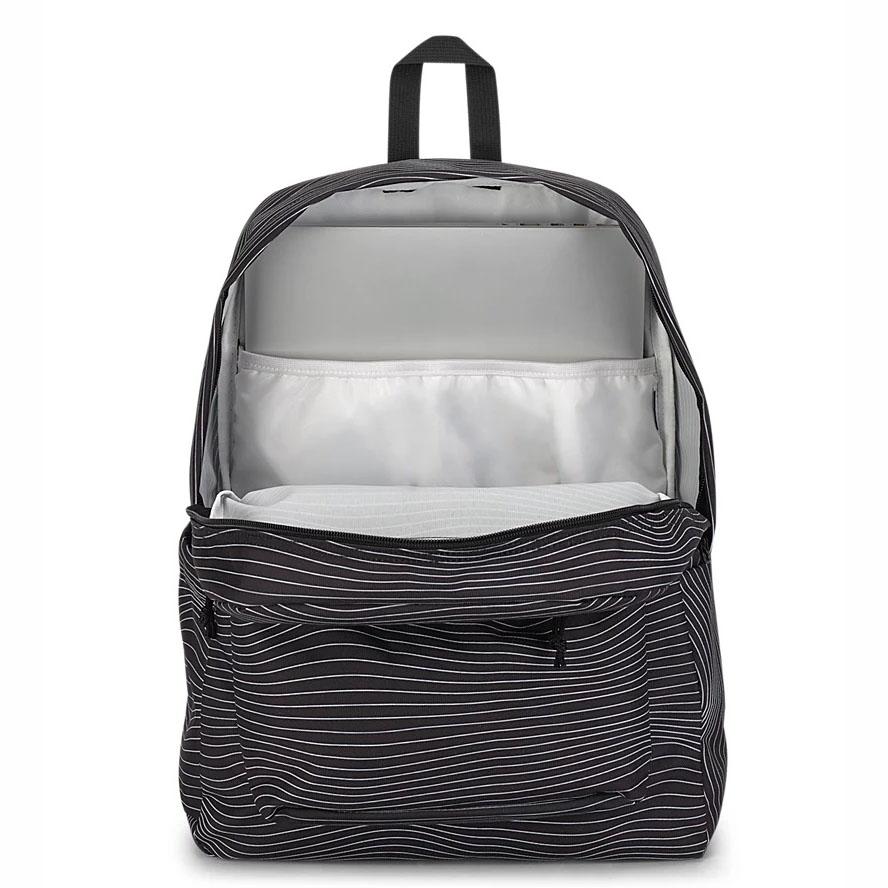 JanSport SuperBreak® Plus Laptop Backpacks Black | Ireland_JS410