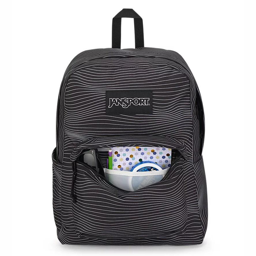 JanSport SuperBreak® Plus Laptop Backpacks Black | Ireland_JS410