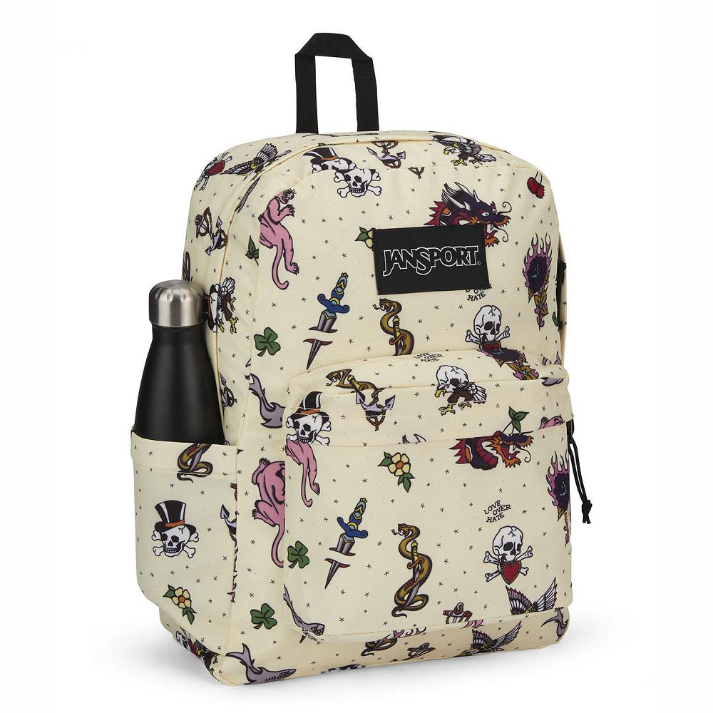 JanSport SuperBreak® Plus School Backpacks Beige | Ireland_JS032