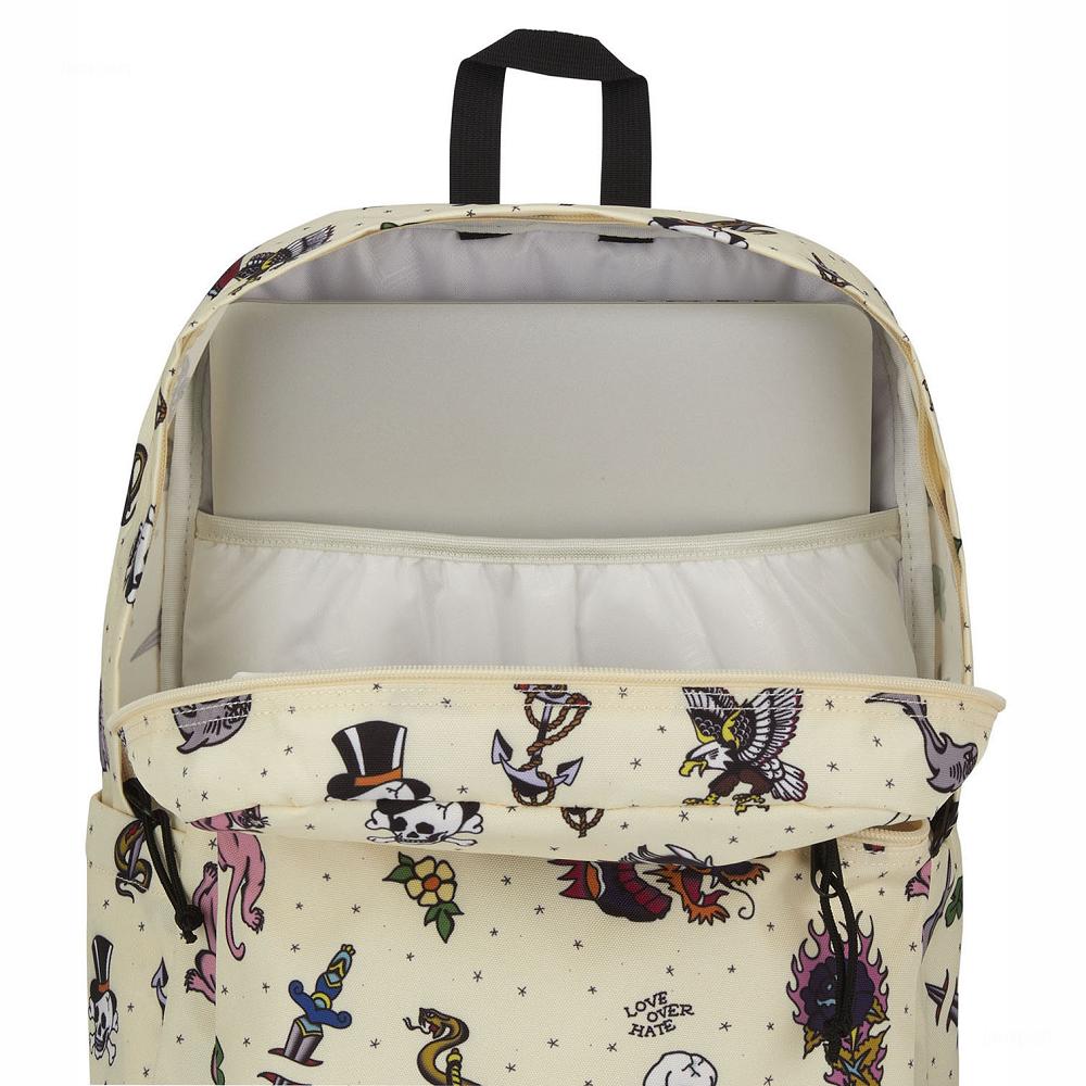 JanSport SuperBreak® Plus School Backpacks Beige | Ireland_JS032