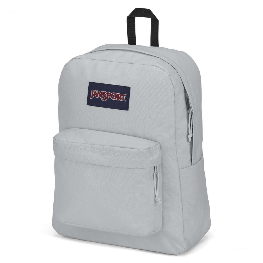 JanSport SuperBreak® Plus School Backpacks Grey | Ireland_JS200