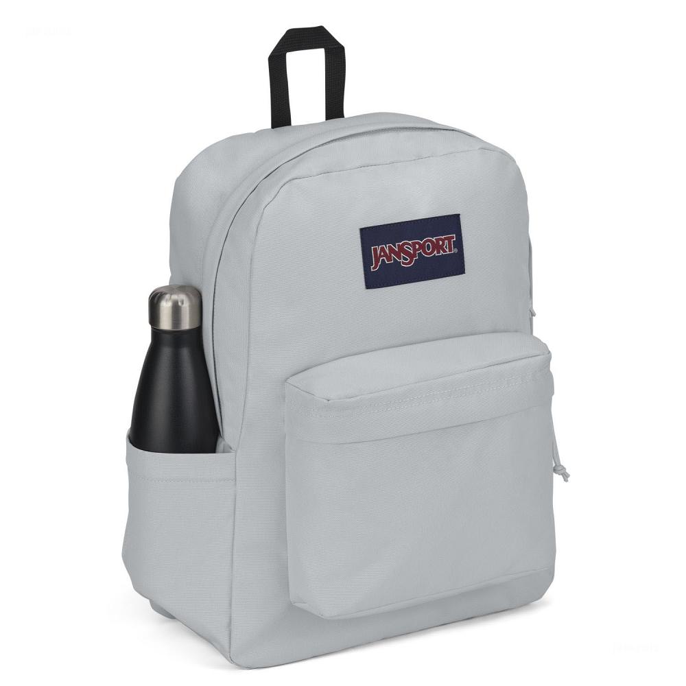 JanSport SuperBreak® Plus School Backpacks Grey | Ireland_JS200