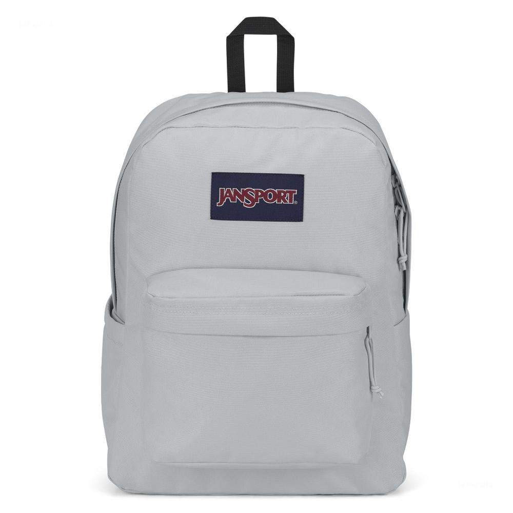 JanSport SuperBreak® Plus School Backpacks Grey | Ireland_JS200