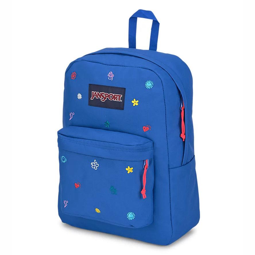 JanSport SuperBreak® Plus School Backpacks Blue | Ireland_JS206