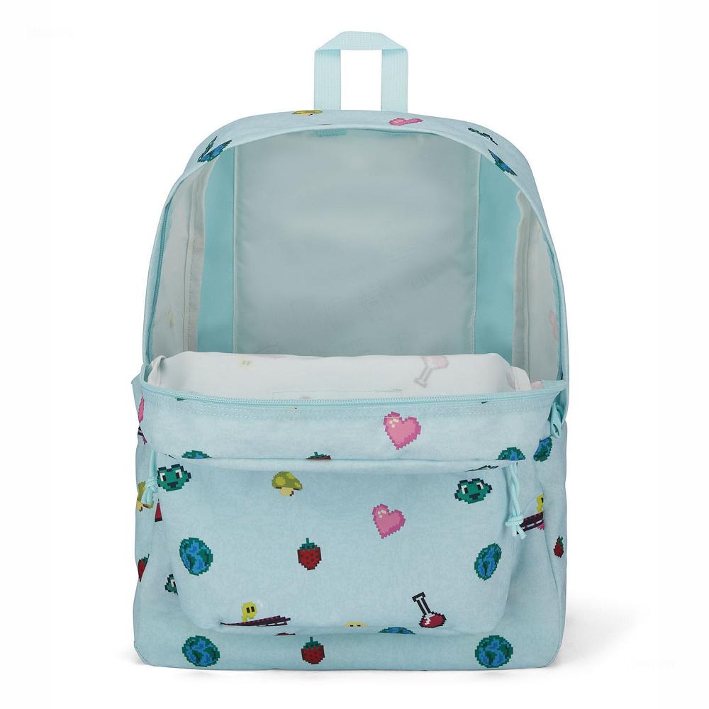 JanSport SuperBreak® School Backpacks Blue | Ireland_JS149