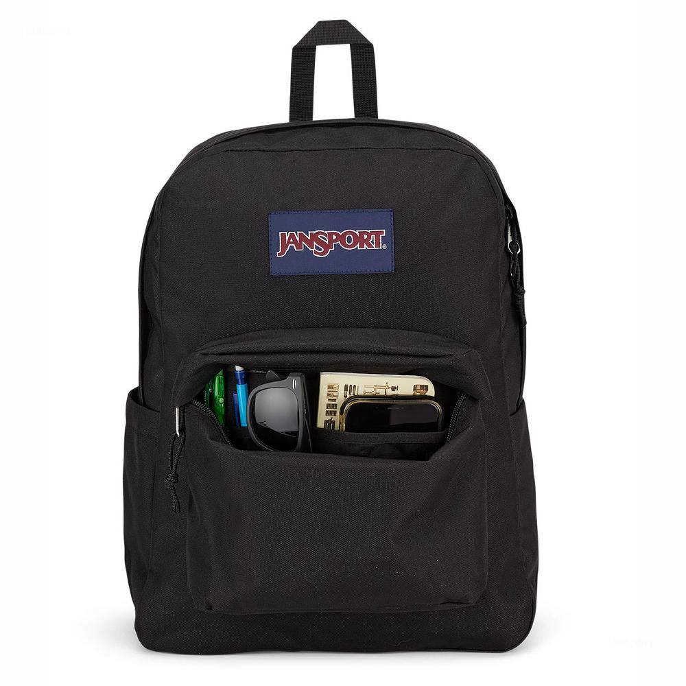 JanSport SuperBreak® School Backpacks Black | Ireland_JS200B