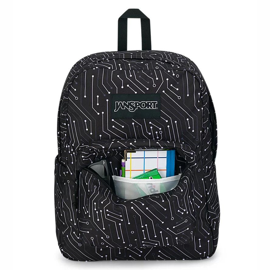 JanSport SuperBreak® School Backpacks Black | Ireland_JS330