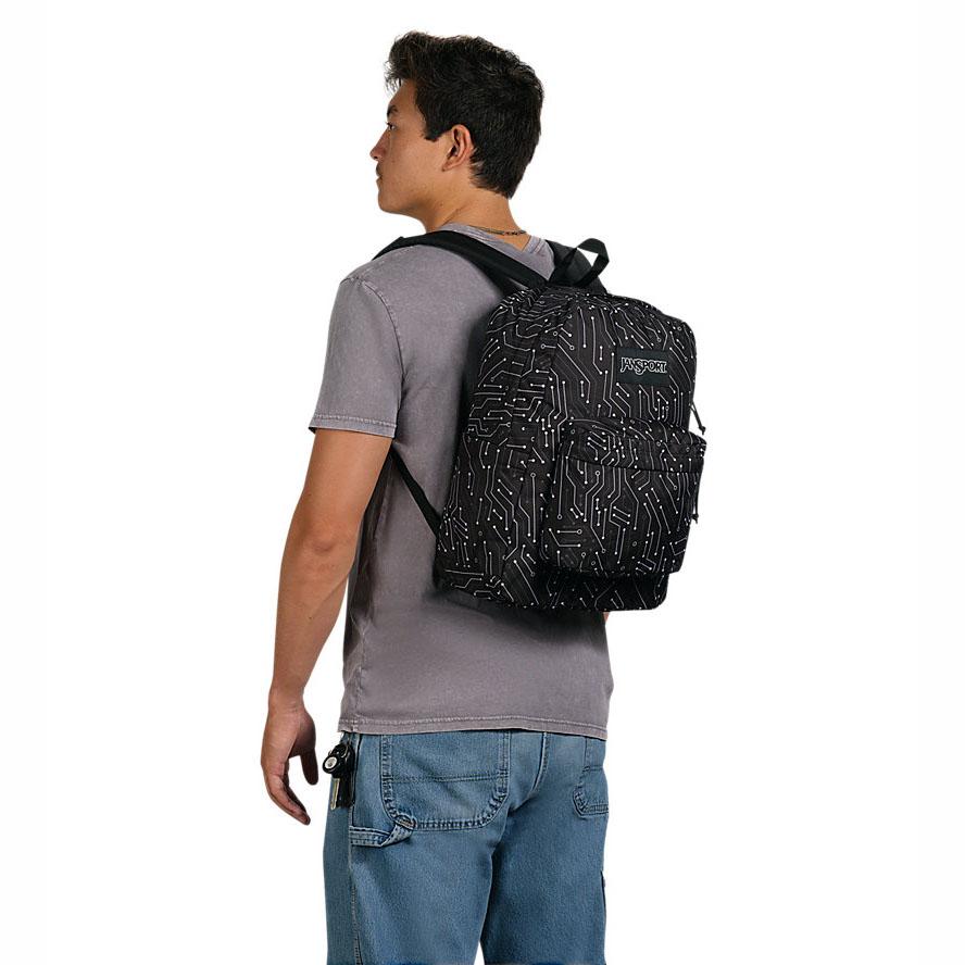 JanSport SuperBreak® School Backpacks Black | Ireland_JS330