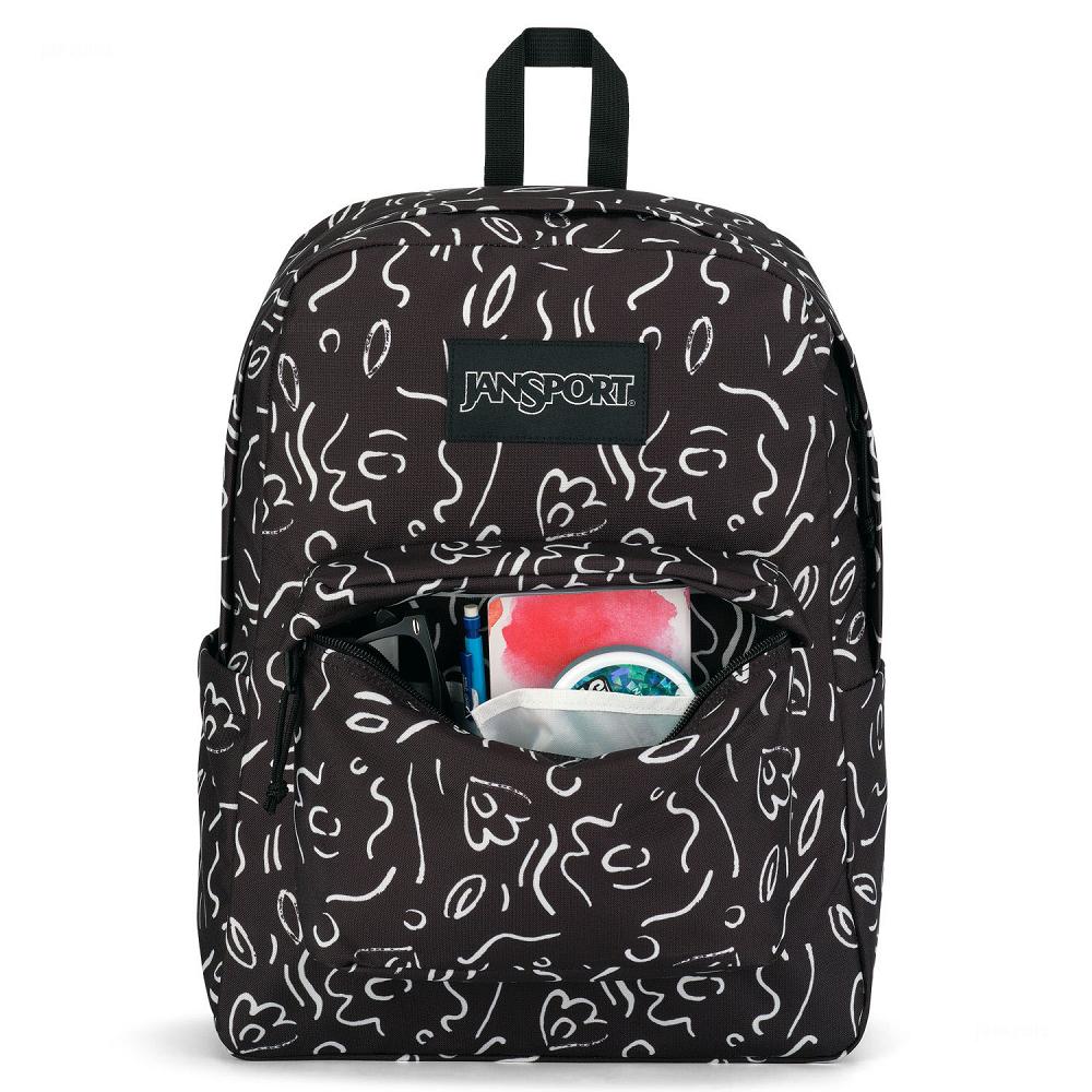 JanSport SuperBreak® School Backpacks Black | Ireland_JS400