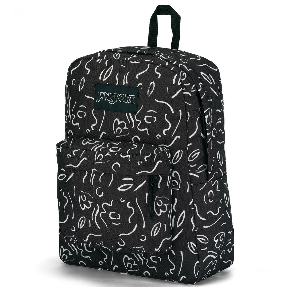 JanSport SuperBreak® School Backpacks Black | Ireland_JS400