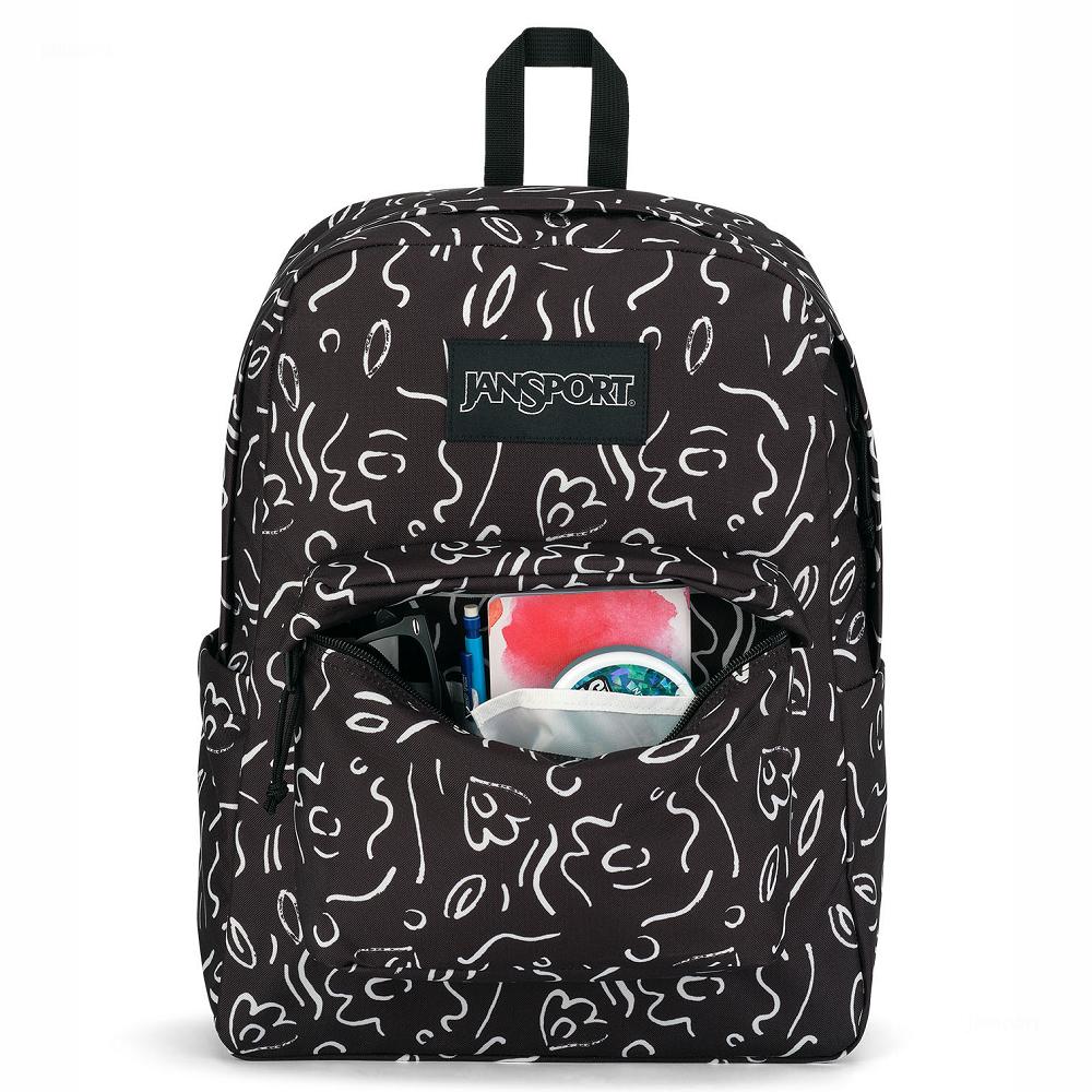 JanSport SuperBreak® School Backpacks Black | Ireland_JS445