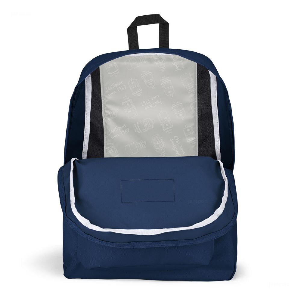 JanSport SuperBreak® School Backpacks Navy | Ireland_JS238B