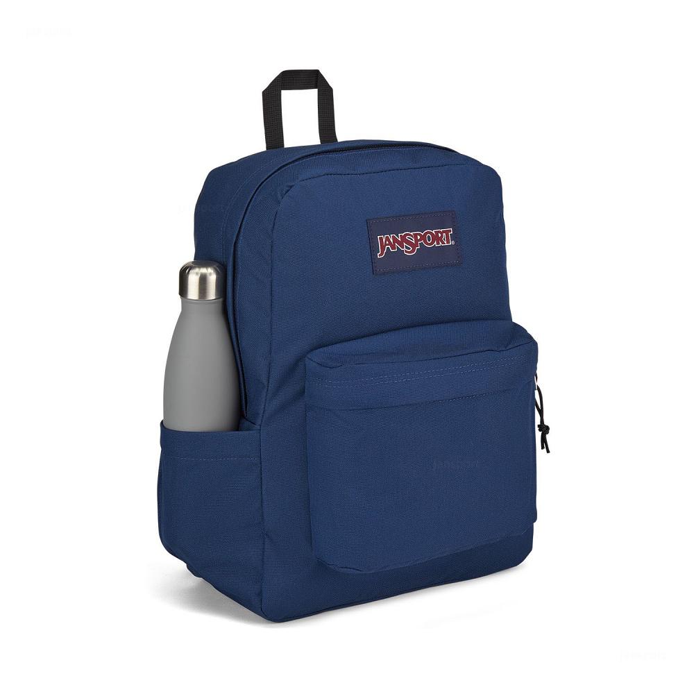 JanSport SuperBreak® School Backpacks Navy | Ireland_JS238B